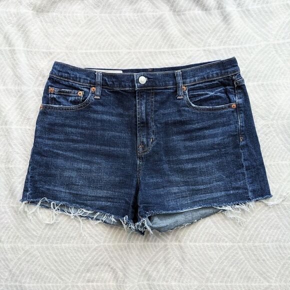 Gap Dark Blue High rise shirts size 30 @c1 - Picture 2 of 8